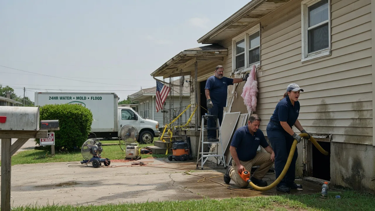 Water Damage Repair in Crucible, PA near me